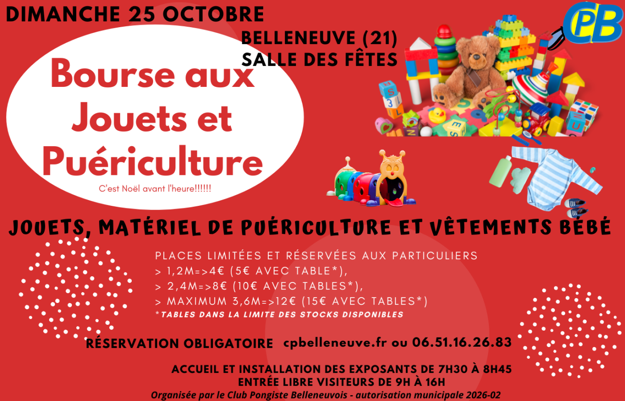 Bourse aux Jouets et Puériculture